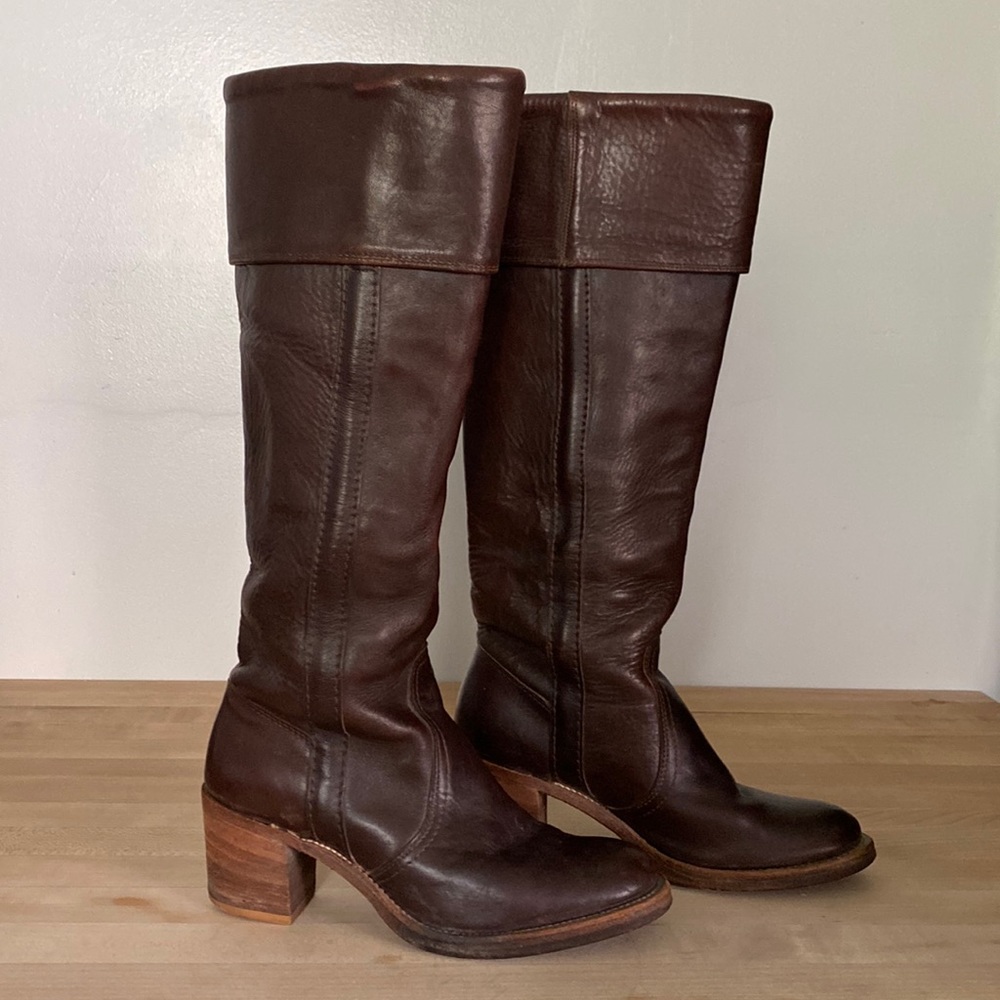 Frye vintage 70s campus boot